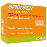 Spidufen 770MG Granulado - 10 Envelopes com 3 g