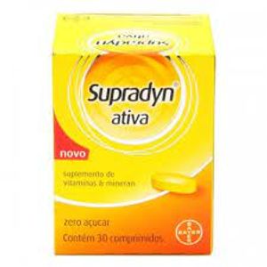 Supradyn Ativa - Caixa com 30 Comprimidos