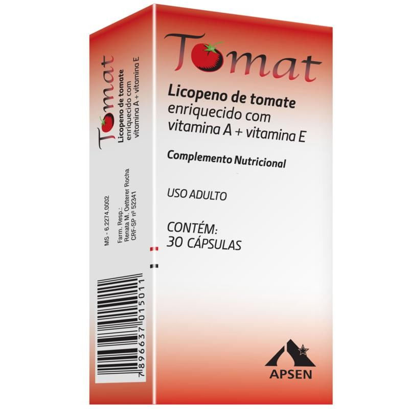 Tomat 30 Capsulas cx 30 cap - Imagem 1