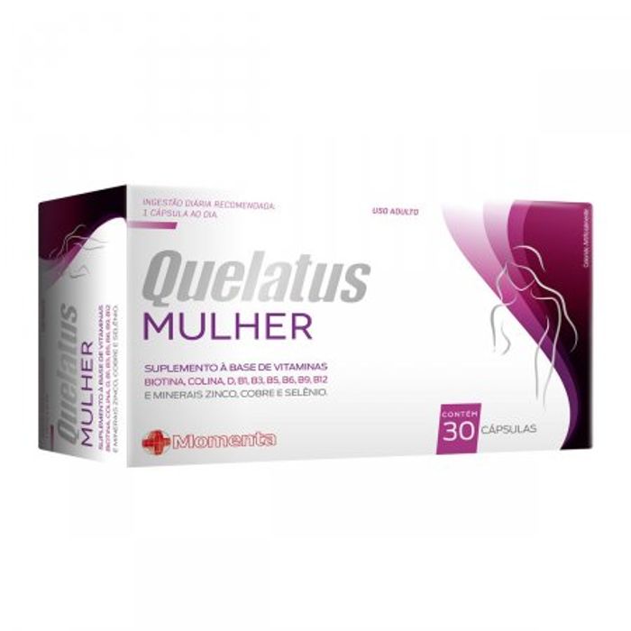Quelatus Mulher 30 Cápsulas - Imagem 1
