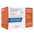 Ducray Anacaps Activ 3 Caixas com 30 Cápsulas cada