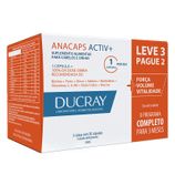 Ducray Anacaps Activ 3 Caixas com 30 Cápsulas cada