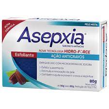 Asepxia Esfoliante Sabonete em Barra 80G - Imagem 1