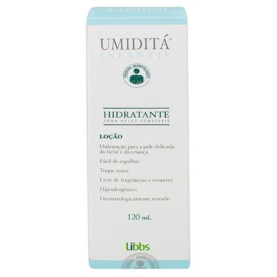 Umiditá Infantil Loção 120mL - Imagem 1
