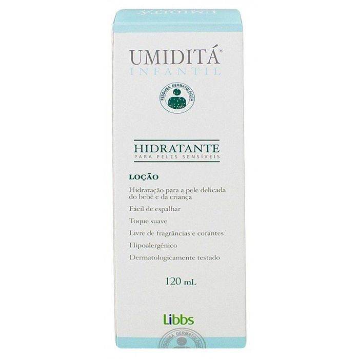 Umiditá Infantil Loção 120mL - Imagem 1