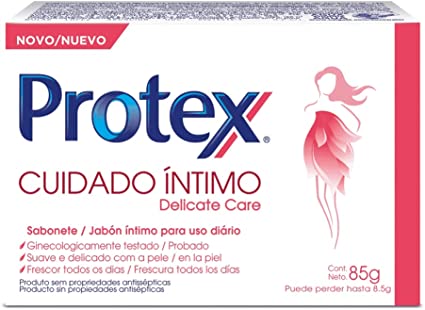 Protex Cuidado Íntimo Sabonete em Barra 85G - Imagem 1