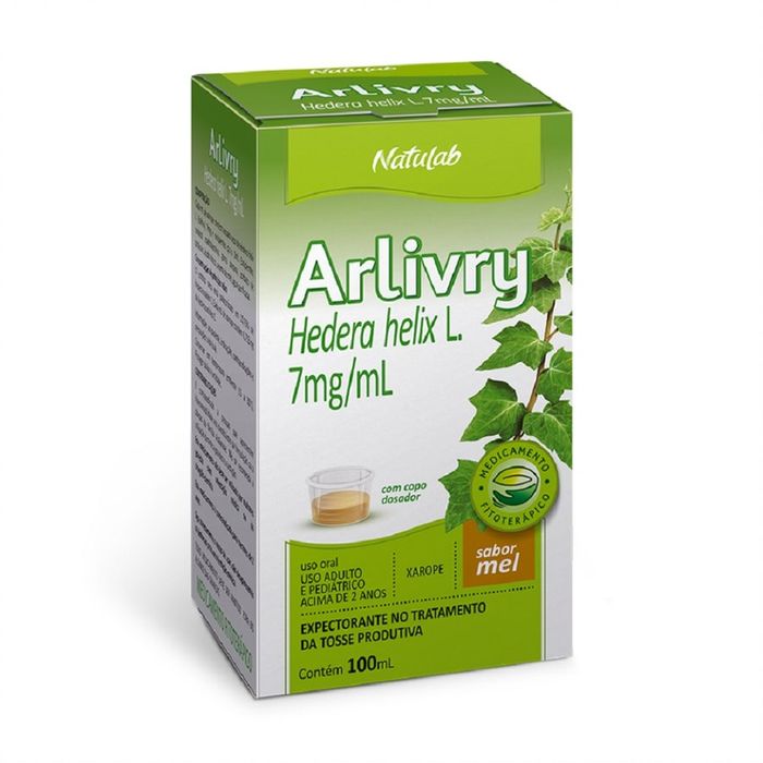 Arlivry 7mg/mL Xarope - Frasco com 100 mL - Imagem 1