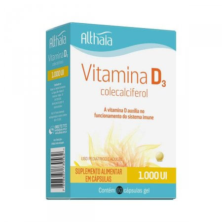 Vitamina D3 Althaia 1000ui - Imagem 1