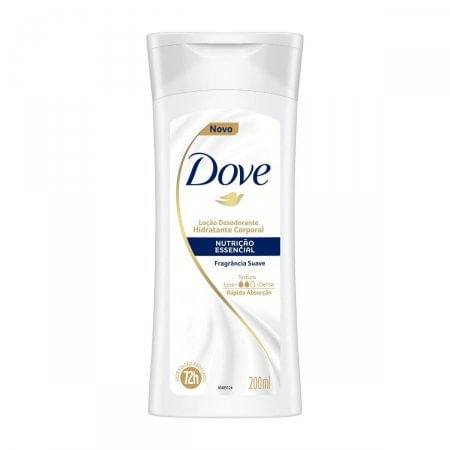 Dove Nutrição Essencial Suave Loção 200mL - Imagem 1