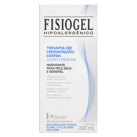Fisiogel Terapia de Hidratação Diária Loção Cremosa 200mL - Imagem 1