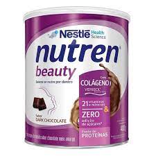 Nutren Beauty Sabor Dark Chocolate Lata 400G - Imagem 1