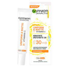 Garnier Skinactive Uniform E Matte Vitamina C FPS30 Creme 15G - Imagem 1