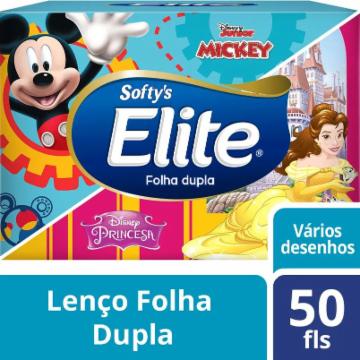 Lenco Papel Softys Kids 50 Folhas - Imagem 1