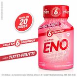 Sal de Fruta Eno 2.13G + 2.31G + 5G Pó efervescente Sabor Tutti Frutti - Frasco com 100 g