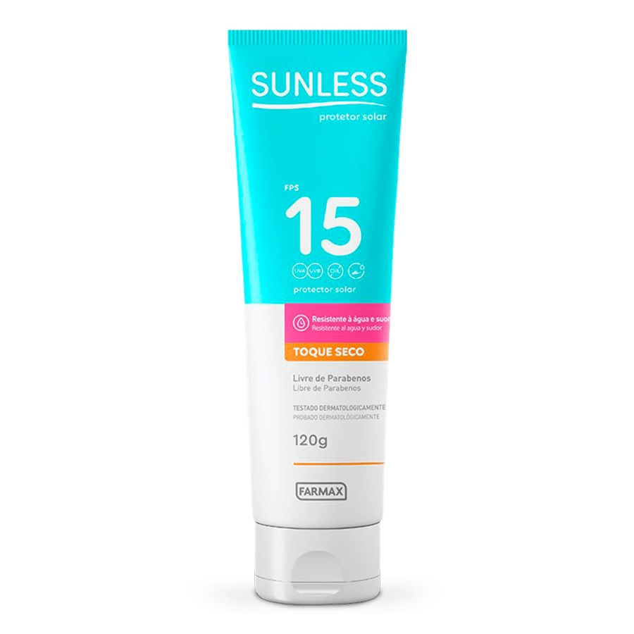 Protetor Solar Fps15 Sunless Oil Free 120G - Imagem 1