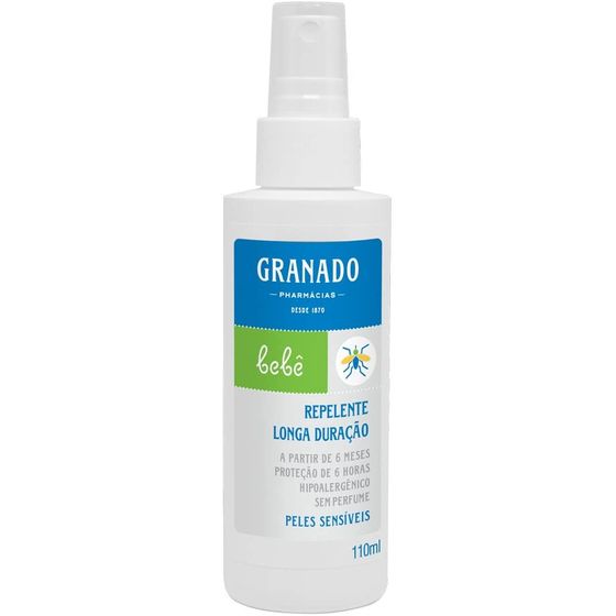 Repelente Longa Duração Granado Bebê Peles Sensíveis 110Ml - Imagem 1