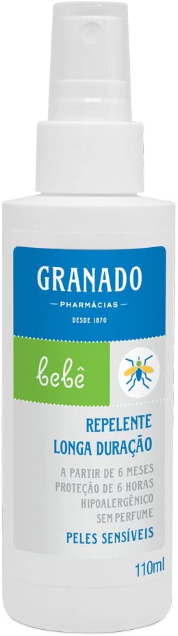 Repelente Longa Duração Granado Bebê Peles Sensíveis 110Ml - Imagem 1