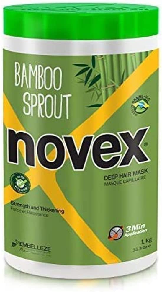 Creme de Tratamento Novex Broto de Bambu 1kg - Imagem 1