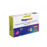 Magnazia Sabor Abacaxi - Caixa com 30 Comprimidos Mastigáveis