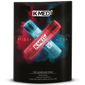 Lubrificante Íntimo K-Med Fire & Ice 2 com 40g