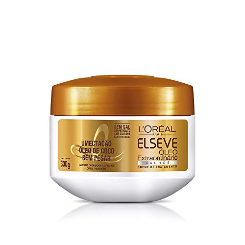 Creme de Tratamento Elseve Oleo Extraordinario Cachos 300g - Imagem 1