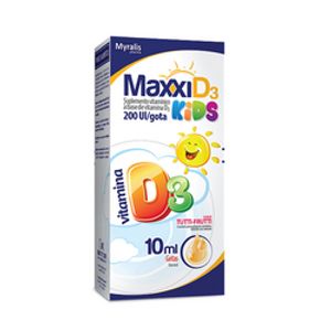 Maxxi D3 Kids 200UI/ML Solução oral (gotas) - nan