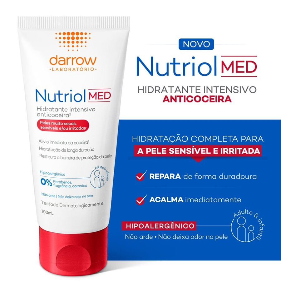 Nutriol Med Anticoceira Loção 100mL - Imagem 1