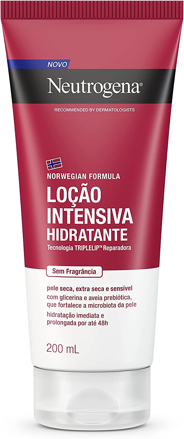 Neutrogena Norwegian Sem Fragrância Hidratante Loção 200mL - Imagem 1