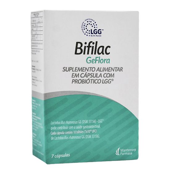 Bifilac Geflora 7 Cápsulas - Imagem 1