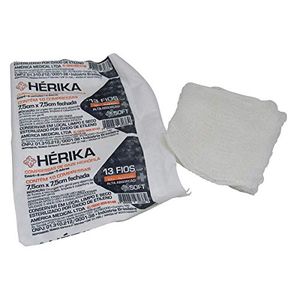Compressa De Gaze Estéril 13 Fios 7.5Cm X 7.5Cm Herika América
