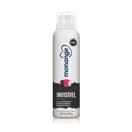 Desodorante Aerosol Invisible 90G Monange - Imagem 1