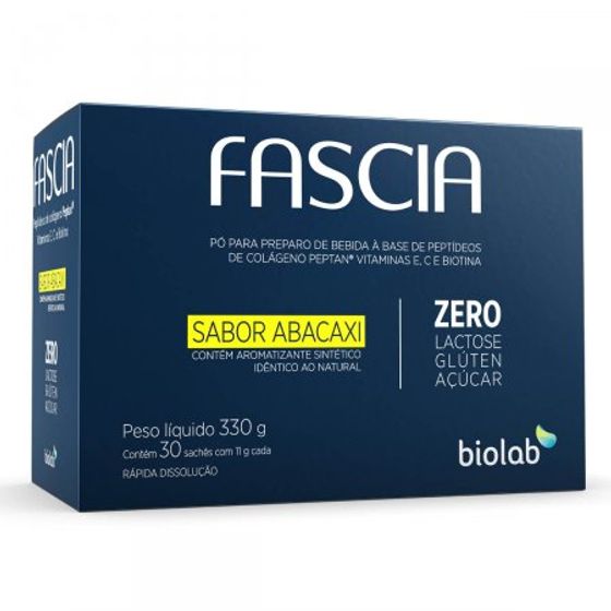 Fascia Sabor Abacaxi 30 Sachês com 11G - Imagem 1
