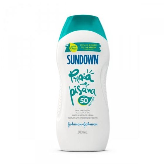 Protetor Solar FPS50 Sundown Praia E Piscina 200mL - Imagem 1