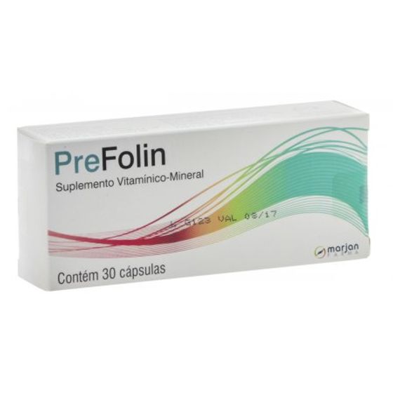 Prefolin Cápsula - Caixa com 30 Cápsulas - Imagem 1