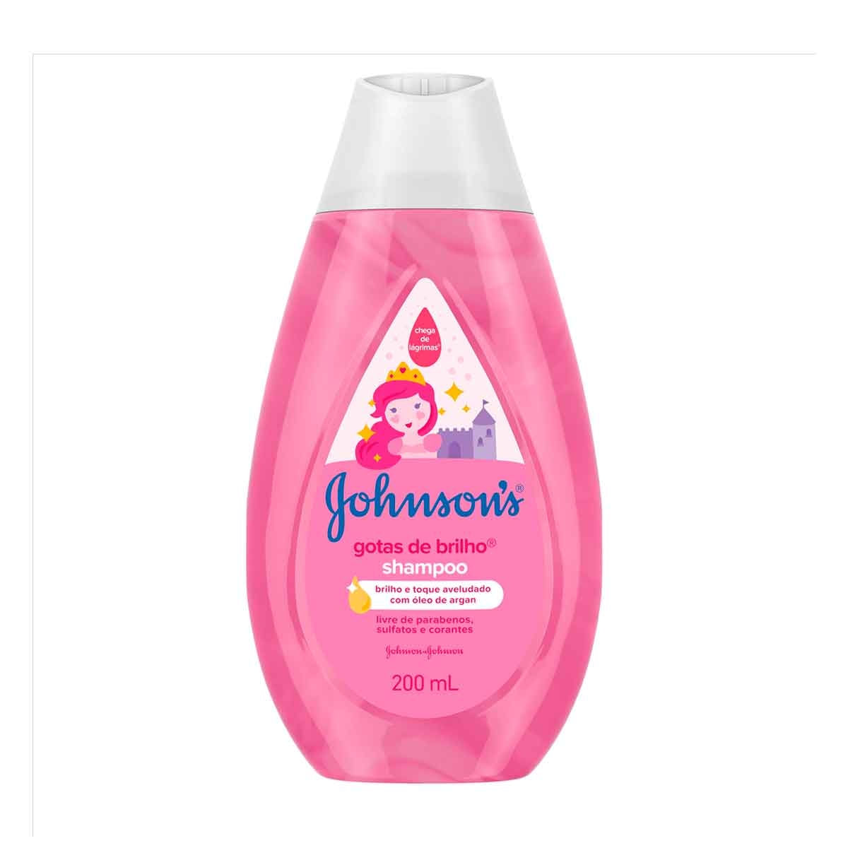 Shampoo Johnson'S Baby Gotas de Brilho 400mL - Imagem 1
