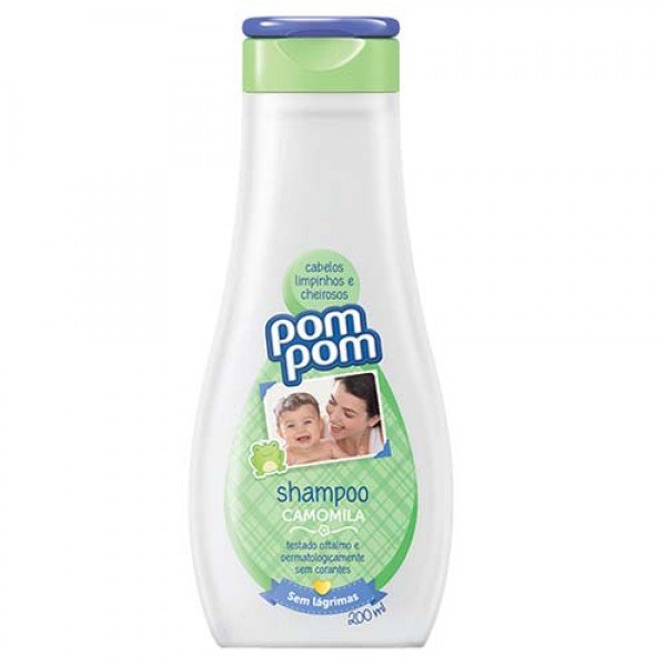 Shampoo Pom Pom Camomila 200mL - Imagem 1
