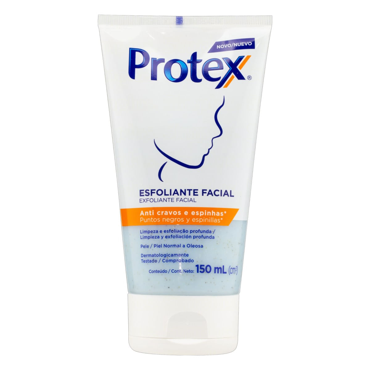Protex Anti Cravos e Espinhas Esfoliante Facial 150mL - Imagem 1