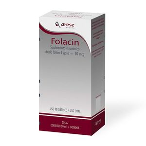 Folacin 0.2mg - Solução Oral 30mL
