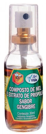 Extrato de Propólis 30mL Sabor Gengibre Spray - Imagem 1