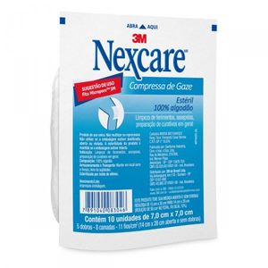 Compressa de Gaze Estéril 10Unid Nexcare