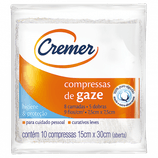Compressa de Gaze 10Unid Cremer Max