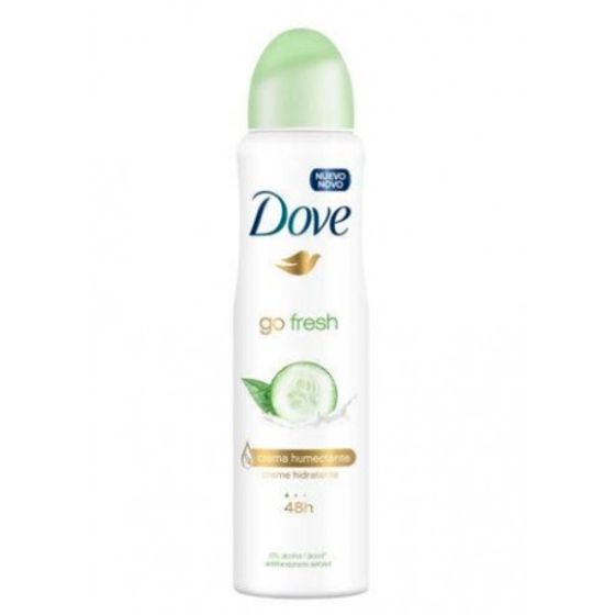 Desodorante Dove Go Fresh aerosol, 150mL - Imagem 1