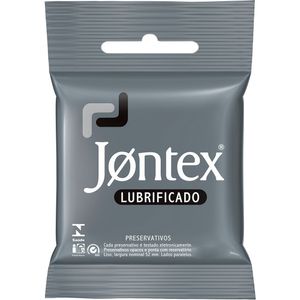 Preservativo Jontex Lubrificado lubrificado, 3 unidades