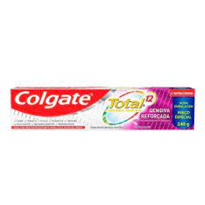 Creme Dental Colgate Total 12 Gengiva Reforçada Caixa 140G - Imagem 1