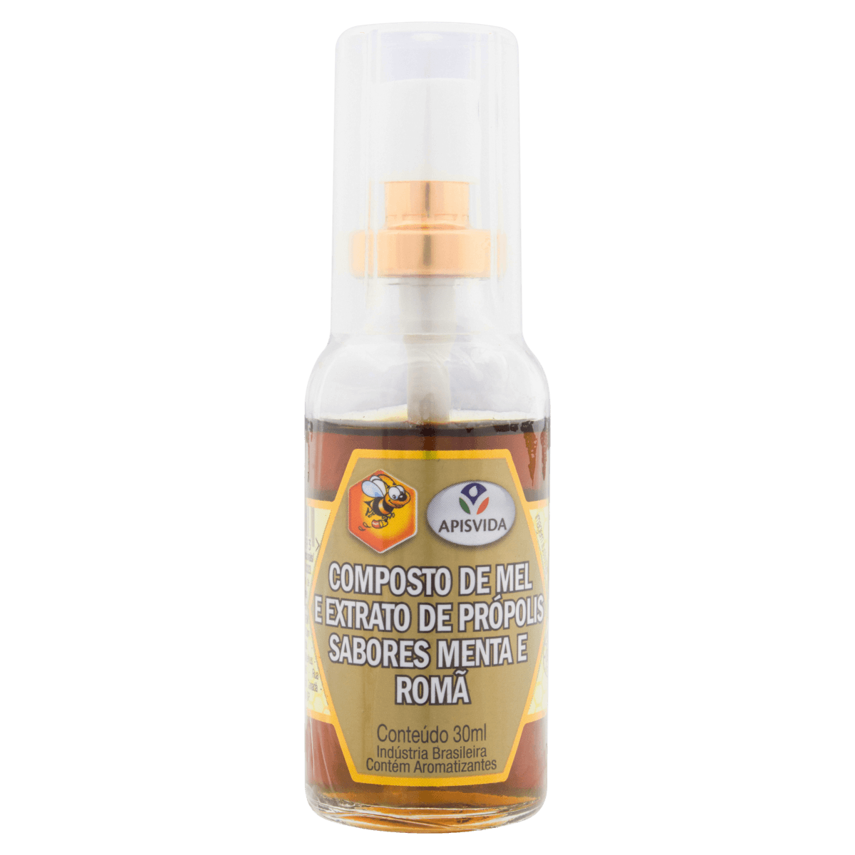 Extrato de Propólis 30mL Sabor Menta e Romã Spray - Imagem 1