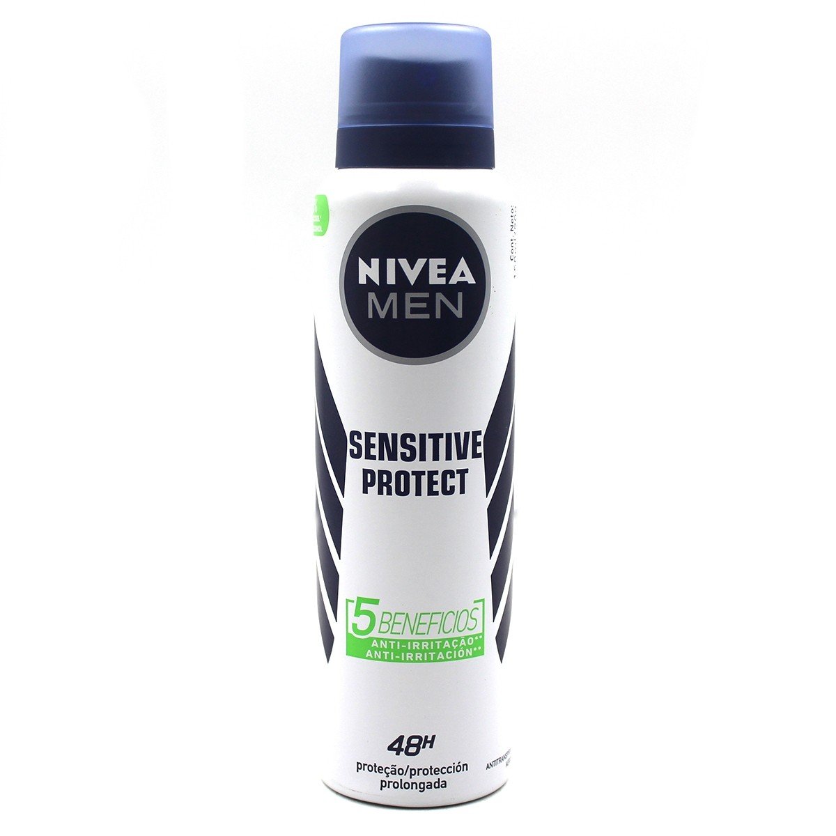 Desodorante Masculino Nivea Men Protect Sensitive Aerosol Com 150ml - Imagem 1