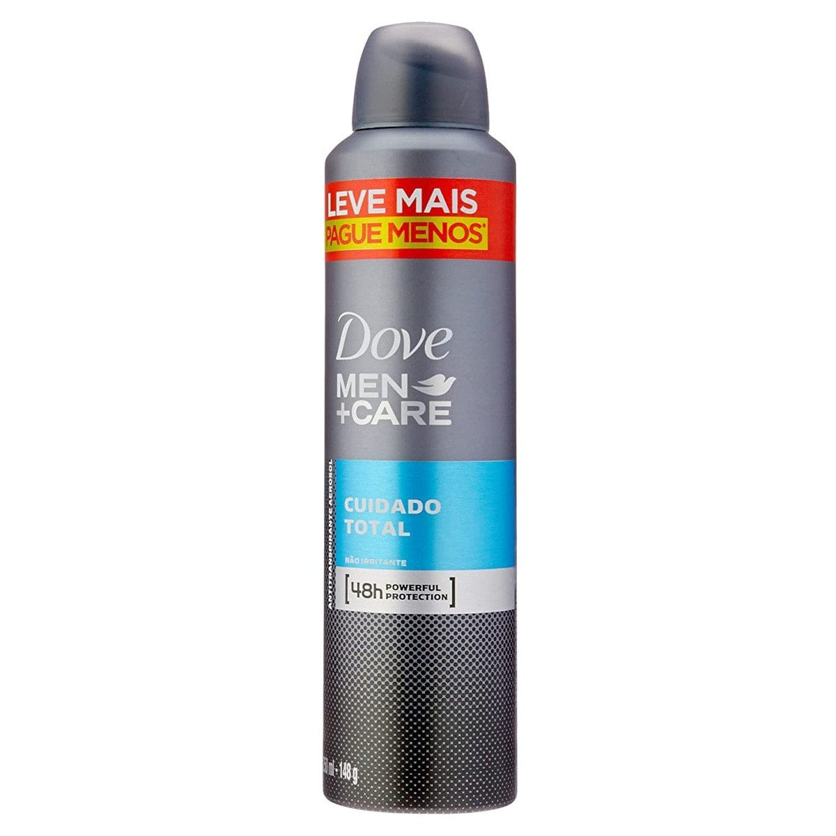 ANTITRANSPIRANTE AEROSSOL PROTEÇÃO TOTAL DOVE MEN+CARE 250ML LEVE MAIS PAGUE MENOS - Imagem 1