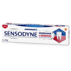Creme Dental Sensodyne Sensibilidade & Gengivas Caixa 100G