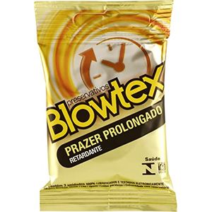 Camisinha Blowtex Sensitive Extra Fino Com 3 Unidades prazer prolongado com 3 unidades