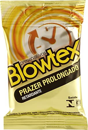 Camisinha Blowtex Sensitive Extra Fino Com 3 Unidades prazer prolongado com 3 unidades - Imagem 1